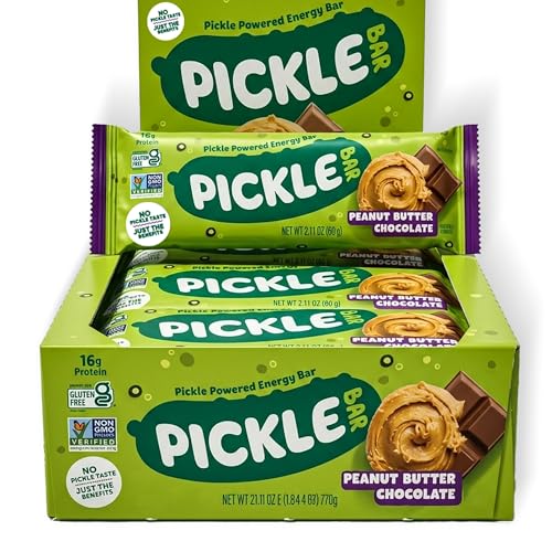 Barritas de proteína chocolate y mantequilla de maní Pickle Bar miniatura 1
