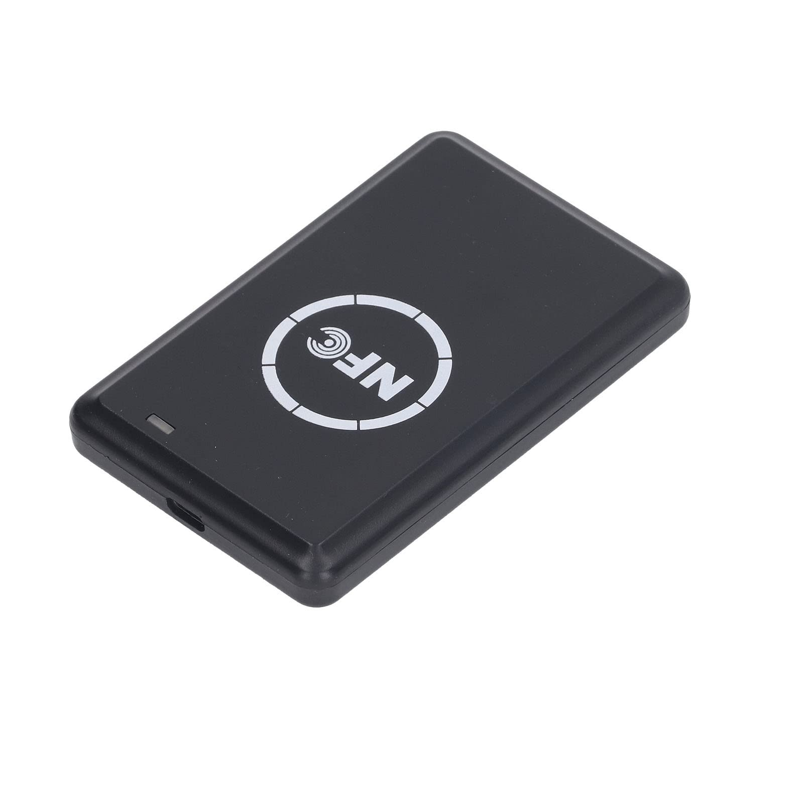 Asixxsix NFC-Lesegerät, kontaktloser Chipkartenleser (5 V, 125 kHz, 13,56 MHz), reaktionsschneller NFC-Schreiber mit beschreibbaren UID/T5577-Schlüsselkarten, USB-Schnittstelle