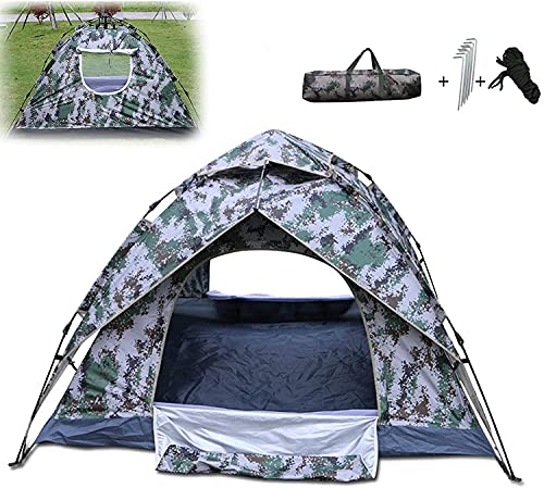 Tente de camping 3-4 personnes automatique et imperméable pour la randonnée
