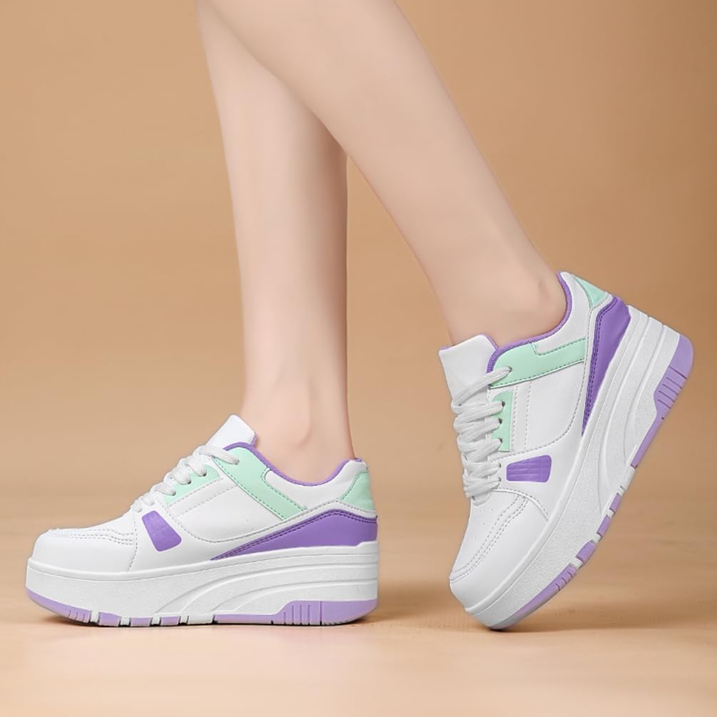 Dziewczęce buty na kółkach dla chłopców buty do deskorolki dla dzieci 2 w 1 wielofunkcyjne buty na rolkach buty na rolkach buty damskie, Rolka S29, 35 EU