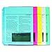 C-Line 62010 Colored Polypropylene Sheet Protector, Assorted Colors, 2