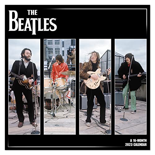 2023 The Beatles Monthly Wall Calendar, 16 Months, 12' x 12' (DDD5262823)