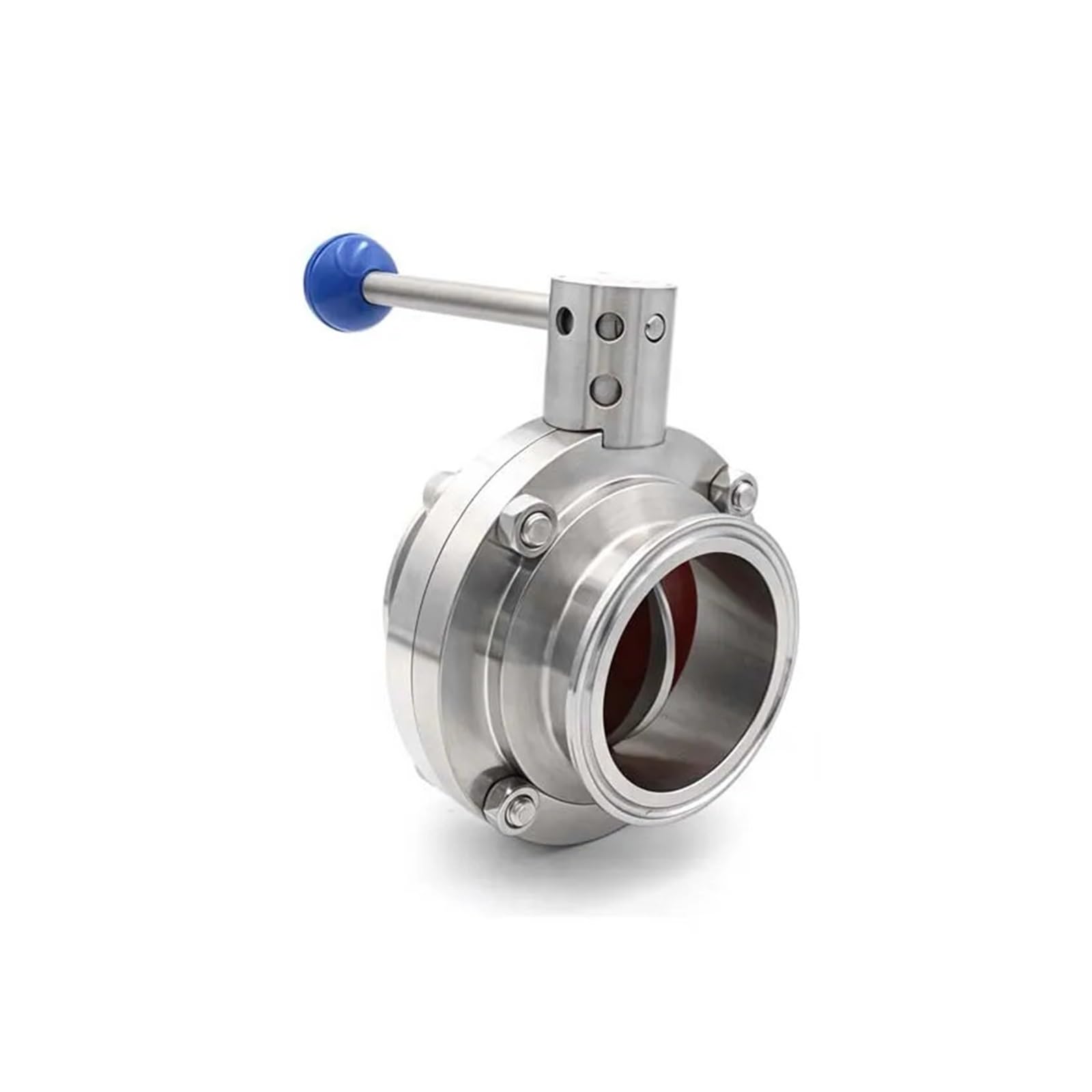 Mqxfczux One Color 3.5" 89Mm Ss304 Stainless Steel Quick Release Butterfly Valve Hygiene Manual Valve