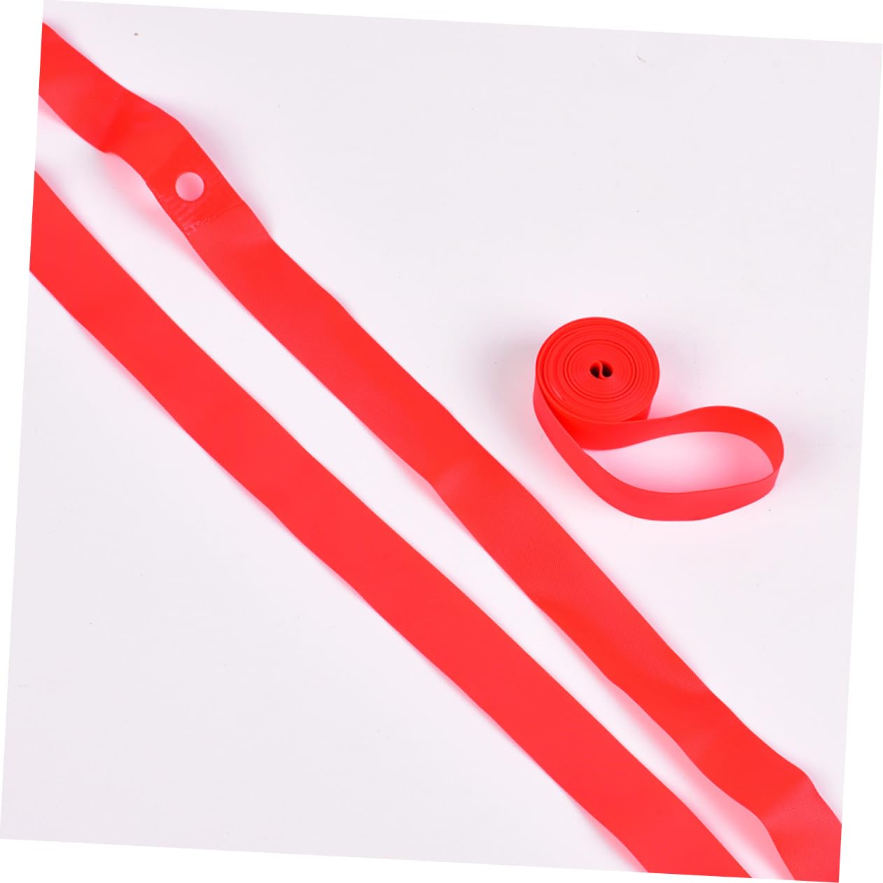 KOMBIUDA Bike Rim Tape 2 Pieces 26 Inches x 18mm Puncture Proof Rim Strip Sturdy PVC Acid Abrasion and Cold Weather Resistant