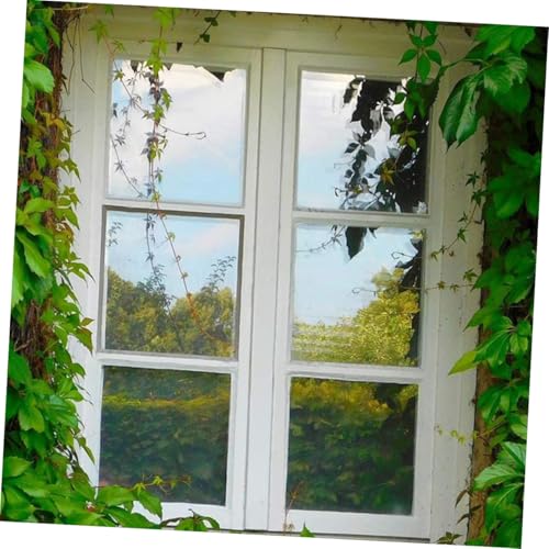 Vinilo para ventana con privacidad y bloqueo UV plata miniatura 6