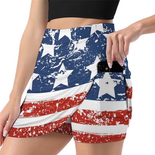 Jupe de tennis stretch mini jupe sport de golf fluide avec short intégré