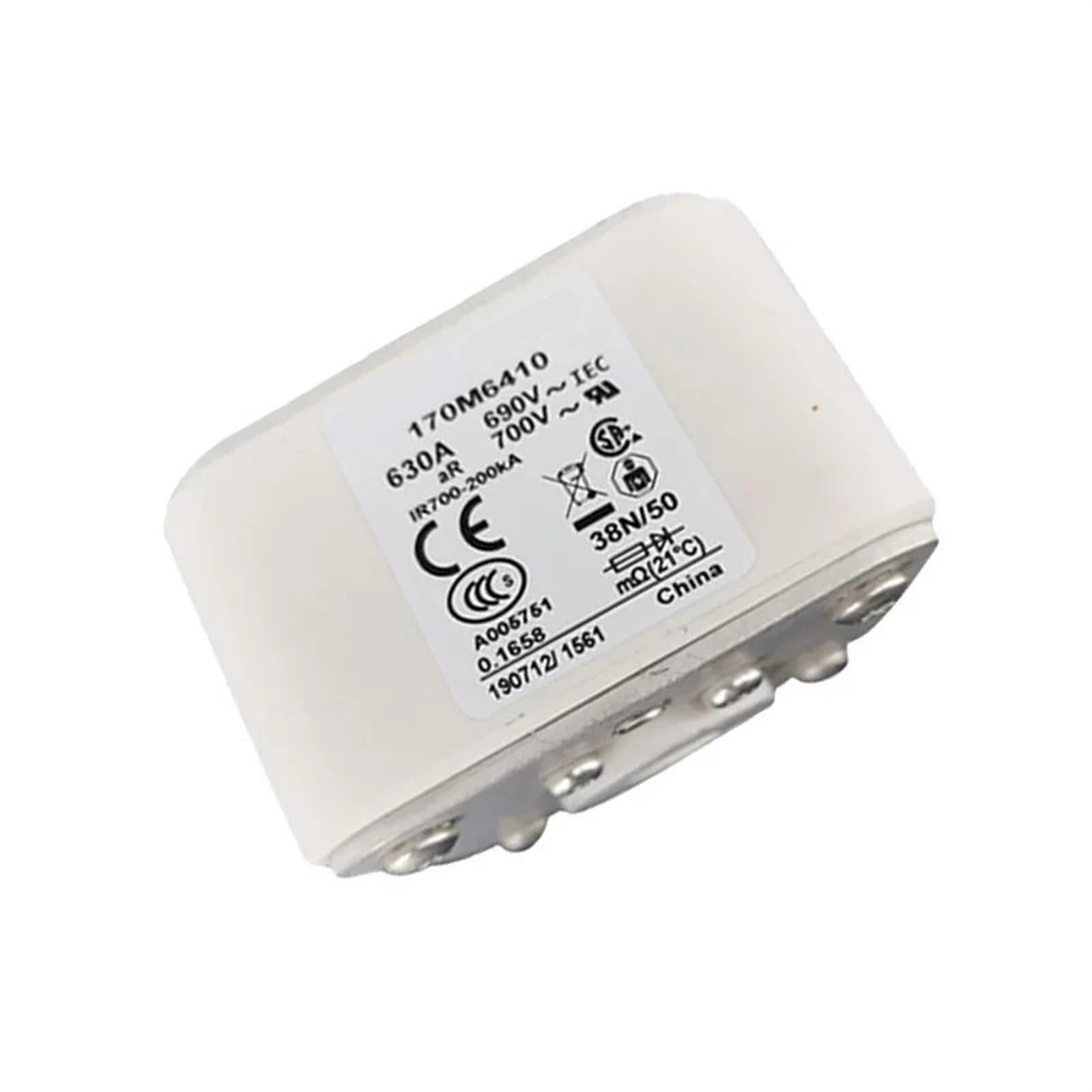 RCGKNNMUZ 170M6410 and 170M6411 Low-Voltage Fast Fuse Models are Complete with Electronic Components(170M6411)