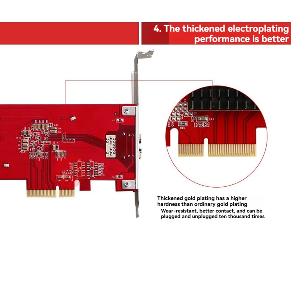 Scheda di Rete Server 10G Server Rosso