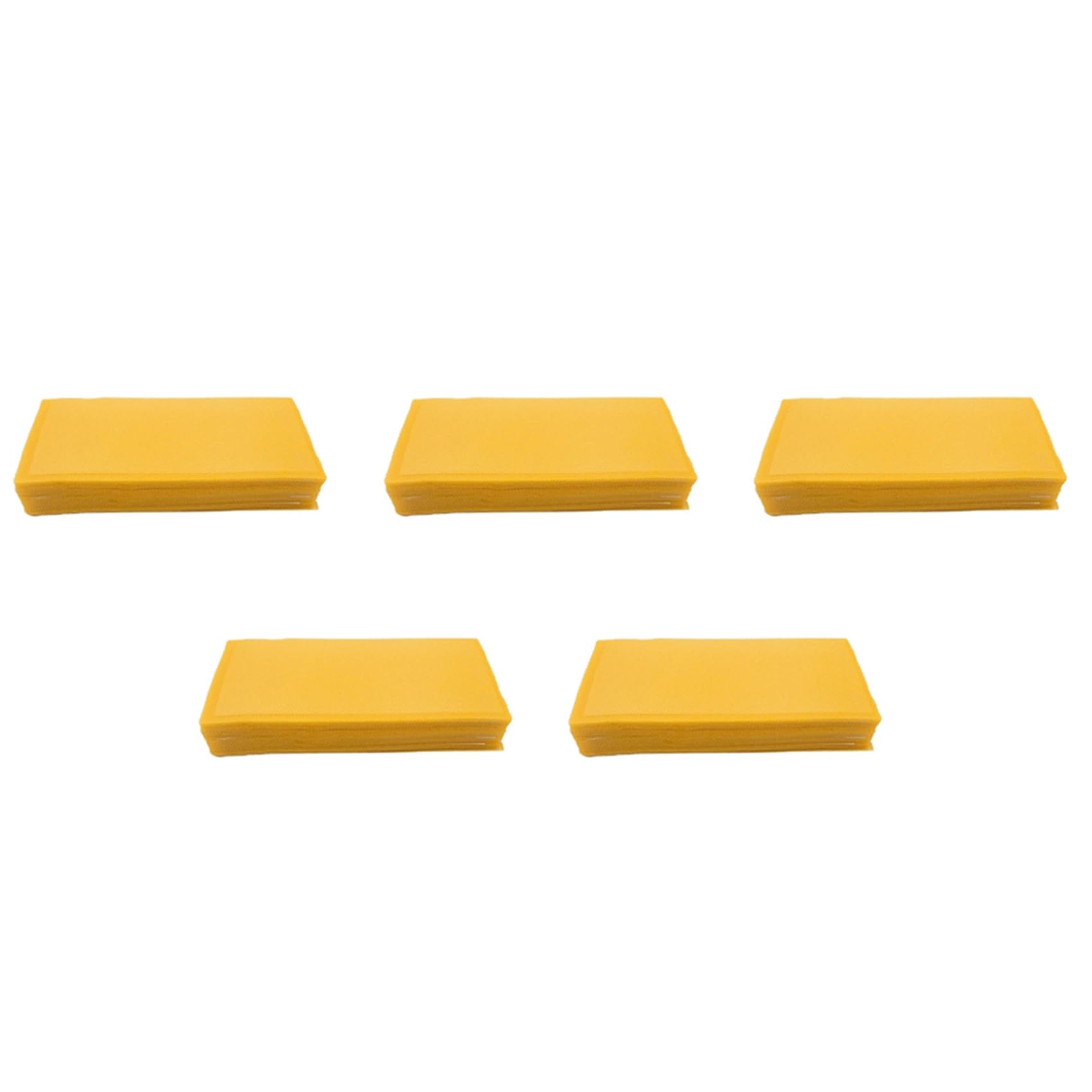 Ctrlzs 150Pcs Honeycomb Foundation Bee Wax Foundation Sheets Paper Candlemaking Beeswax Flakes Beekeeping Tool