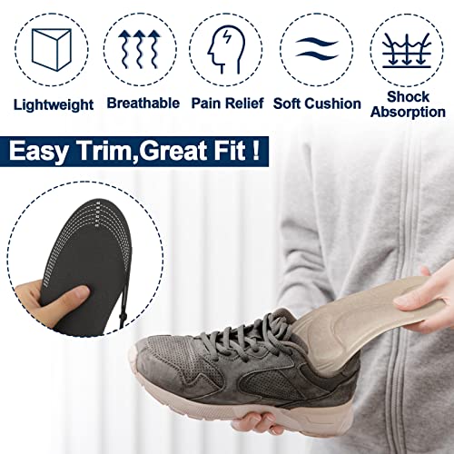 8 Pares Plantillas Soporte de Arco para Hombre miniatura 4