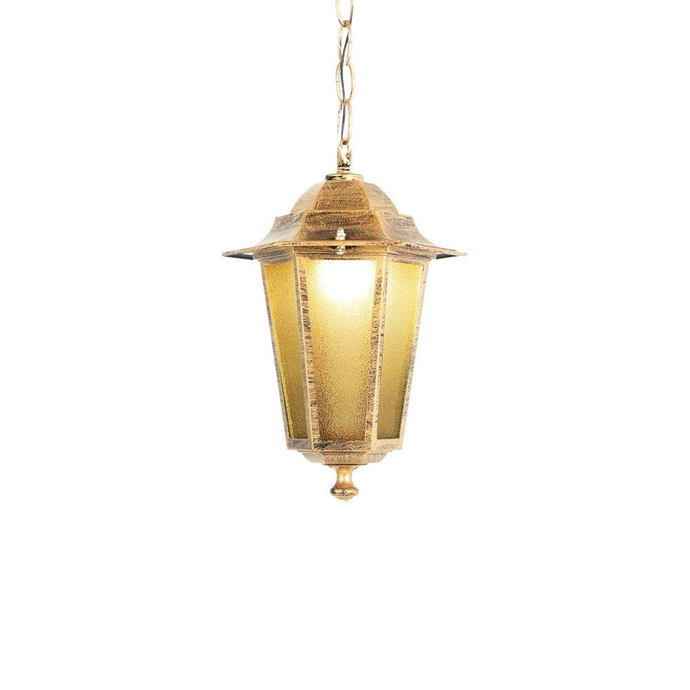 Lustre de plafond externe en aluminium 19cm pour illuminer vos soirées sur la terrasse