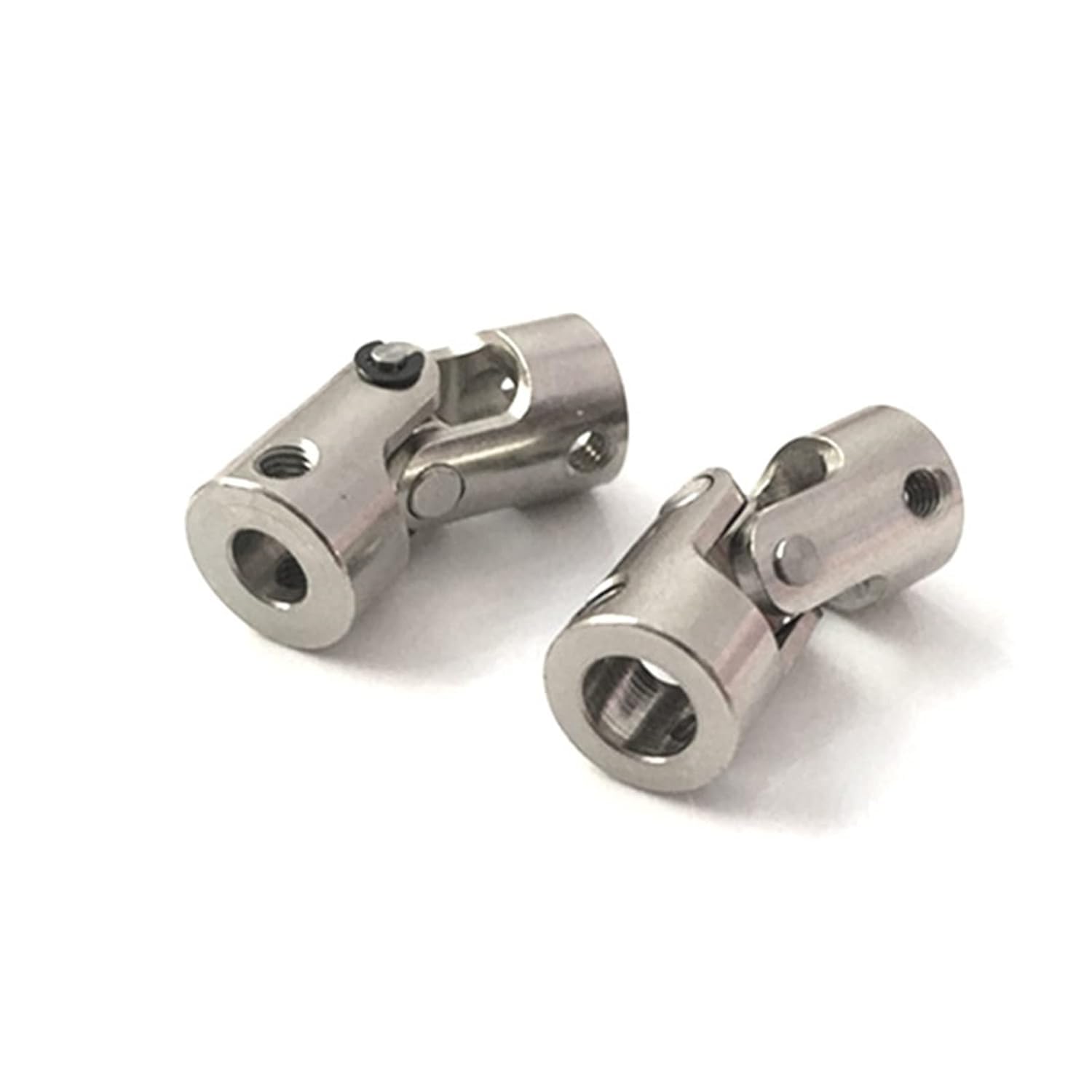 acoplamiento de eje, Acoplador de eje cardán Metal, junta Universal, conector Motor coche y barco, varios tamaños(3.17mm 3.17mm)