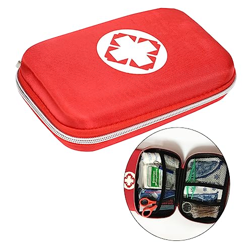 Veemoon 1pc Versatile Medical Kit - Travel and Outdoor Supplies, Red, medium, Casual