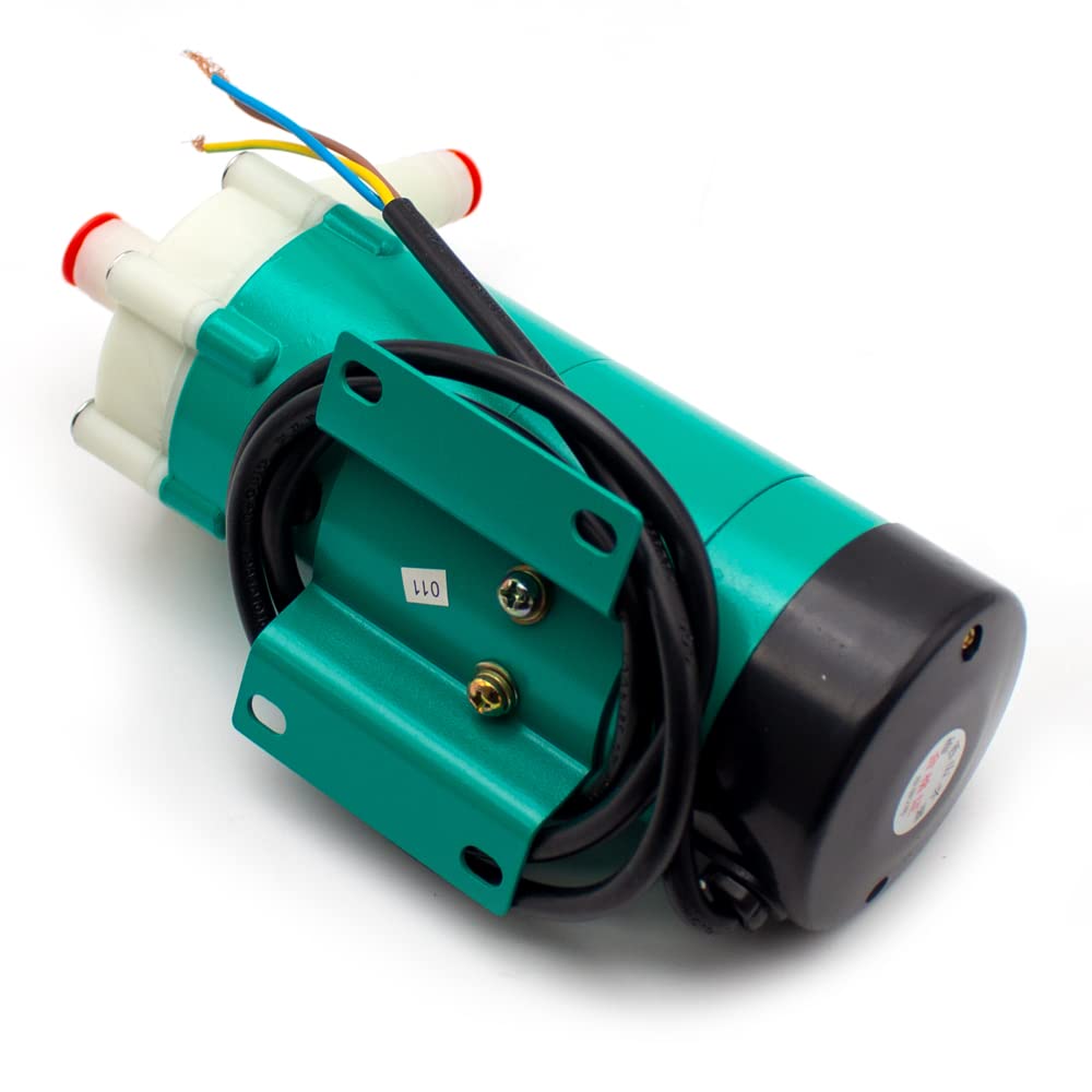 Pompa Centrifuga Di Circolazione Dell'azionamento Magnetico MP-15R, Micro Pompa Liquida Per La Plastica Di Ingegneria Del Ciclo Di Azionamento Della Girante Chimica