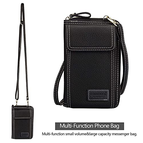 Valentoria IDREAM Womens Crossbody Bag Cell Phone Wallet Small Shoulder Purse Leather Card Handbag thumb #2