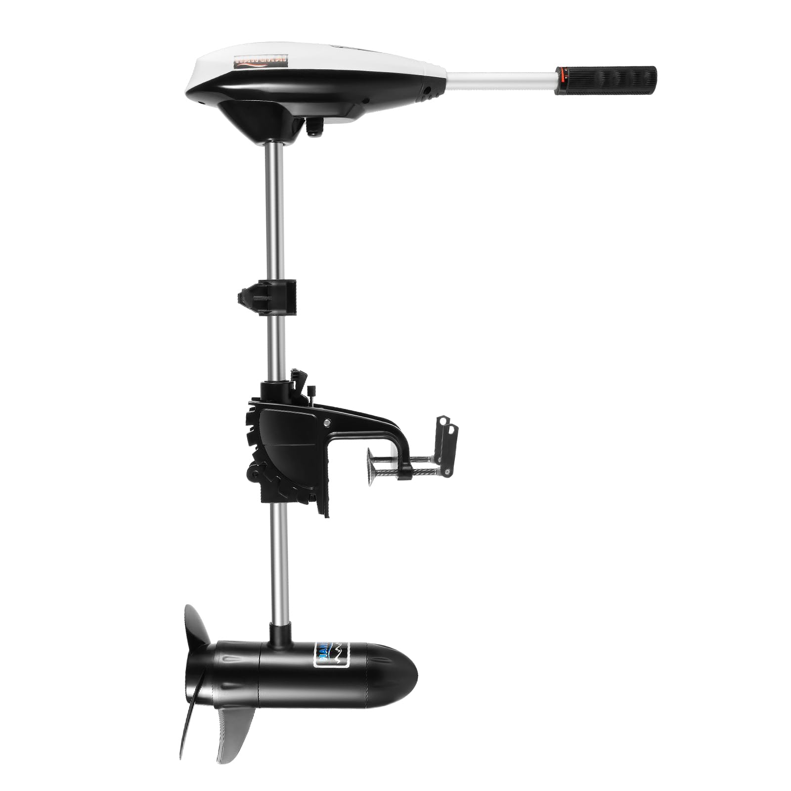 Motore elettrico fuoribordo da 12 V, 29,3 kg, 660 W, con 5 marce avanti e 2 marce indietro, lunghezza dell'impugnatura regolabile, motori fuoribordo per gommoni da pesca