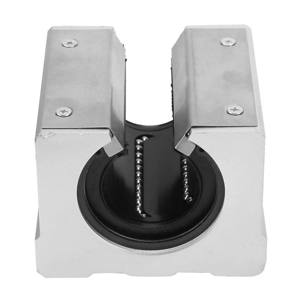 SBR50UU 50 mm Aluminium Open Open Motion Rougeur Bloc de glissière Haute capacité Performance précise pour l'équipement silencieux 90 mm / 3,5 pouces