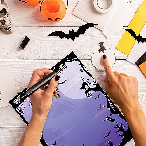 Papier à lettre Halloween pour impression de menu et invitations de fête - 5