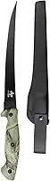 Faca De Filetar Albatroz F-1109 Inox 3CR13 C/ Bainha 38Cm
