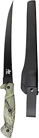 Faca De Filetar Albatroz F-1109 Inox 3CR13 C/ Bainha 38Cm