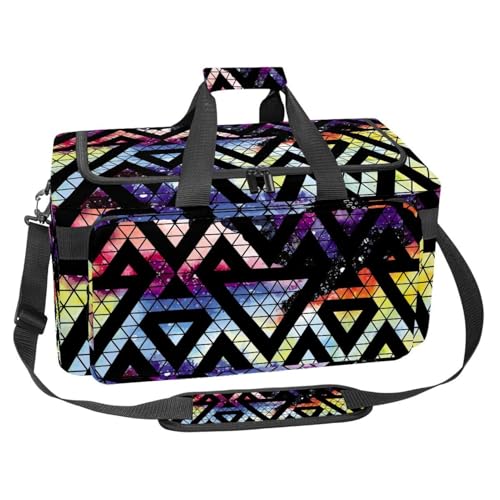 Sac de voyage 30L imprimé corgi multicolore pour vos weekends et fitness