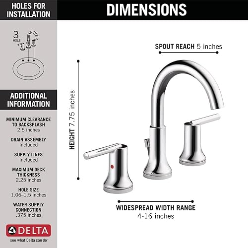 Vista 21 de Delta Faucet Trinsic, 3559-CZMPU-DST Bronce champán