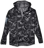 Schweißschutz Brusttasche adidas Herren Own The Run Jacke, Grefou/Gresix/Black, L