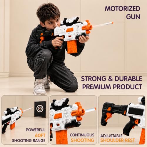 innovitoy Store Innovitoy Alpha Striker Electric Motorized Toy Gun - Image 6