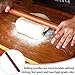 Cabilock 1pc Wooden Rolling Pin for Baking Pizza Pastry Roller Tool for All Skill Levels Easy to Use Smooth