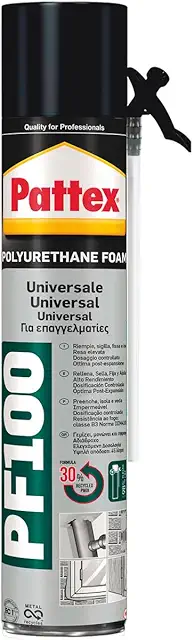 Schiuma Poliuretanica PF100 Isolante 750ml - Resistente al Fuoco B3