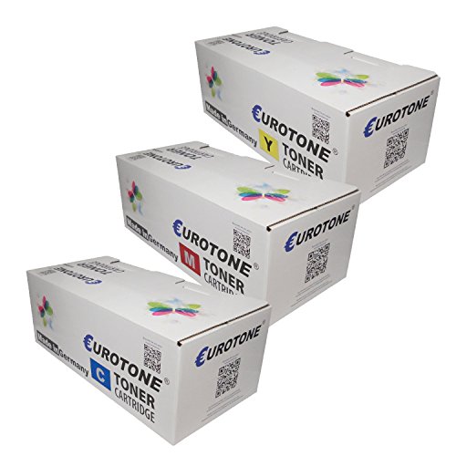 Toner HP LaserJet 1500 2500 compatible Eurotone C9700A C9701A C9702A C9703A pack de 3