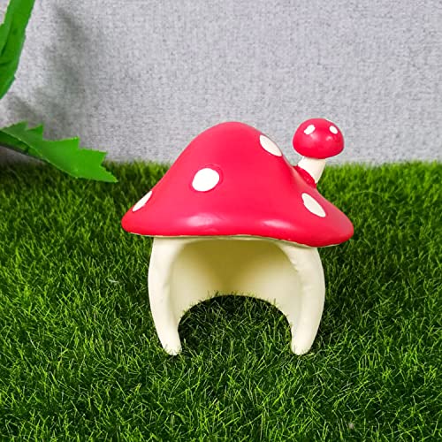 Haoyunlai Miniature Mushroom House ， Fairy Garden Resin Ornament Micro Landscape Molds For Tabletop Dollhouse Bonsai Garden Decor #TOP1