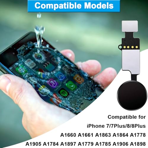 ZHUROUPU Home Button Replacement for iPhone 7/7Plus/8/8Plus - Image 2