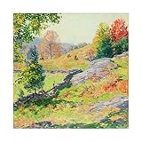 ANFOTCM Willard Leroy Metcalf, Hillside Pastures, septiembre de 1922,...