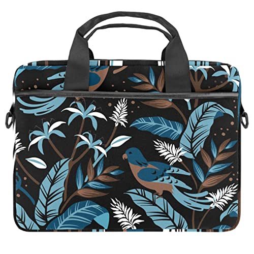 Crossbody para laptop de 13 pulgadas que evita arañazos con diseño compacto de aves