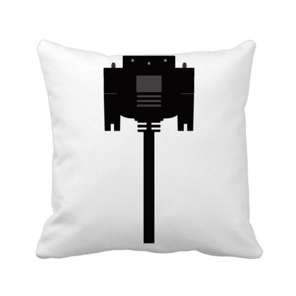 Coussin multicolore écran carré housse et insert de décoration canapé 40x40cm