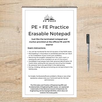 Spiral-bound PE + FE Practice Erasable Notepad With Correct Pen Book