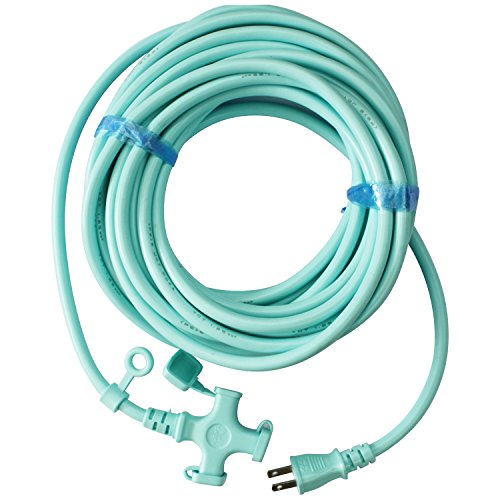 kowa ソフトタイプ 延長コード 15A 10m ブルー 3ツ口 KM0602-10 日本製