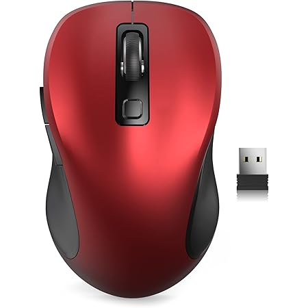 Amazon.com: TECKNET Wireless Mouse, Pro 2.4G Ergonomic Wireless Optical ...