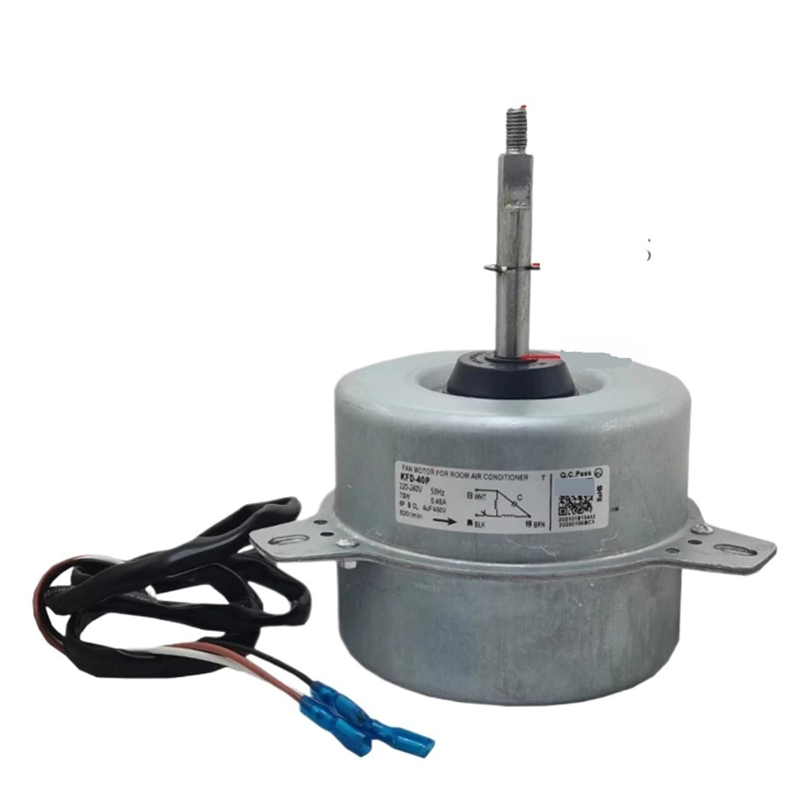 Air Conditioner Outdoor Unit AC Fan Motor，Compatible ForHaier， KFD-40P 220-240V 50Hz 70W 820r/min Conditioning Parts