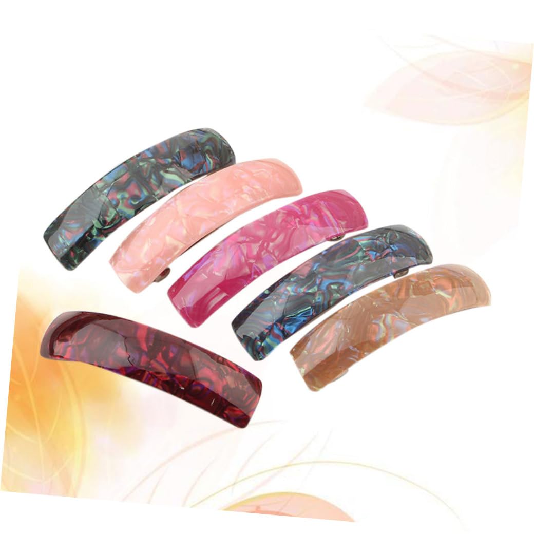 18stücke Teiliges Marmor Haarspangen Für Damen Und Mädchen Elegante Haarclips Für Jeden Anlass Aus Gefertigt Für Verschiedene Frisuren Attraktives Design Gemischten Farben