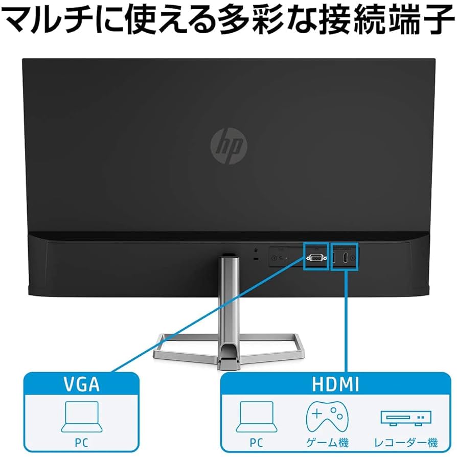 Amazon.co.jp: HP モニター M27f 27インチ フルHD 薄型 非光沢