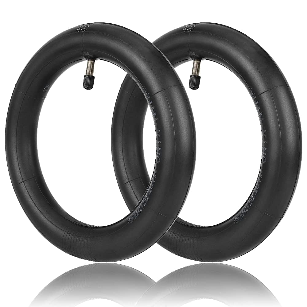CERFFOOL 10 x 2.125 inch external tyre and inner tube for Segway Ninebot F20 F25 F30 F40 replacement wheel for electric scooters accessories (2 x inner tubes)
