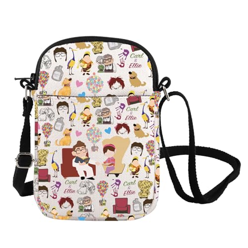 Sac à bandoulière dessin animé Adventure Is Out There cadeau Carl Ellie