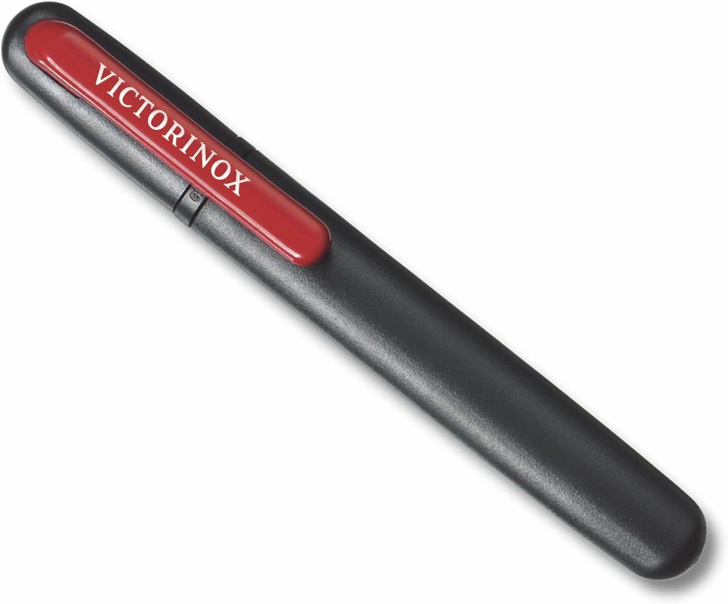 Victorinox Taschenmesser Ranger Grip 55 Onyx Black (12 Funktionen, Festellklinge, Holzsäge), schwarz & Victorinox Dual-Messerschärfer, schwarz