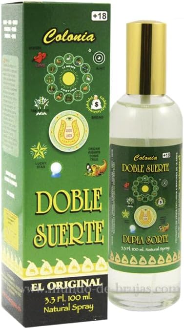 Colonia Esotérica Doble Suerte: Imán de Abundancia y Éxito (100 ml)