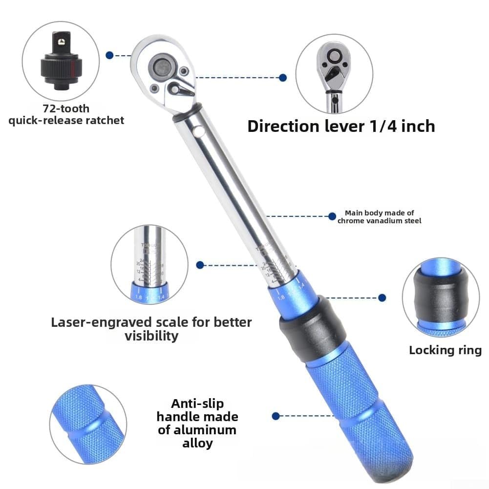 Zoegneer Kit di 32 chiavi dinamometriche in acciaio al cromo vanadio con strumento a tripla svasatura per svasature singole, doppie e a bolla a 45 gradi, per linee di raffreddamento freno e