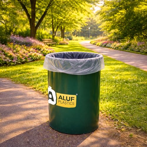 Image of Ultrasac 55 Gallon Clear Plastic Drum Liners 4 MIL - 38 inch x 63 inch - For Contractor, Industrial, Construction, & Municipal (Pack of 50)