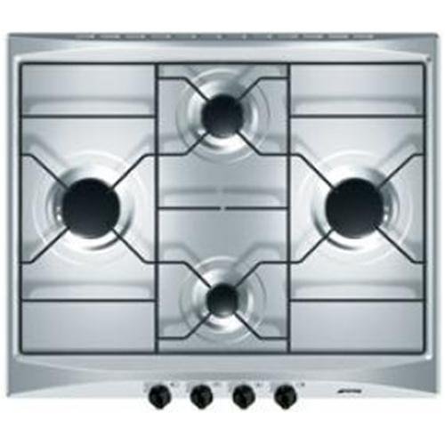 Smeg SE264S3 piano cottura Incasso Gas Argento