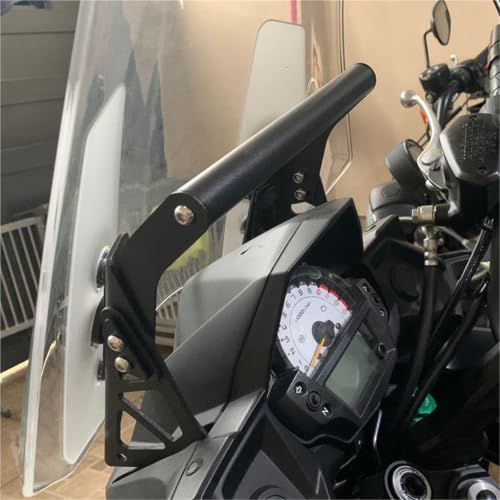 Support GPS moto Versys 650 stable avec fixation haute de smartphone KLE650 - 7